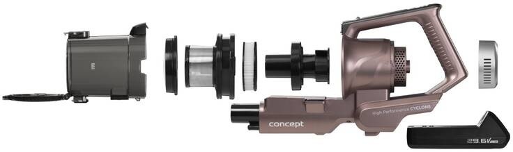 Tyčový vysavač Concept Iconic VP6120 měděný