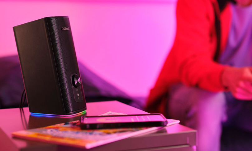 Reproduktory Trust GXT 612 Cetic RGB-Illuminated 2.0 Speaker Set, Bluetooth černé Reproduktory Trust GXT 612 Cetic RGB-Illuminated 2.0 Speaker Set, Bluetooth černé