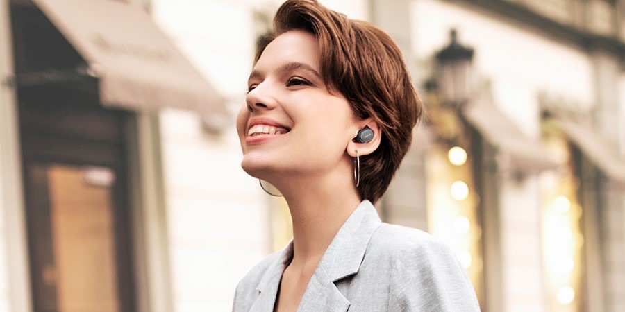 Sluchátka EarFun Free Pro 3 modrá Sluchátka EarFun Free Pro 3 modrá