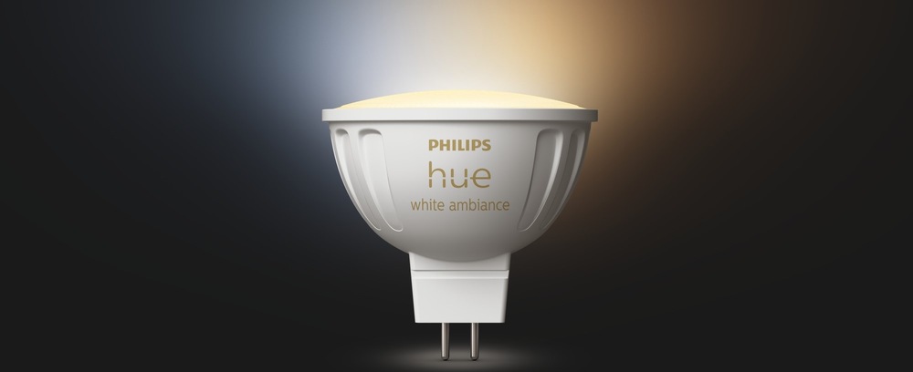 Chytrá žárovka Philips Hue 5,1 W, MR16, GU5,3, White Ambiance