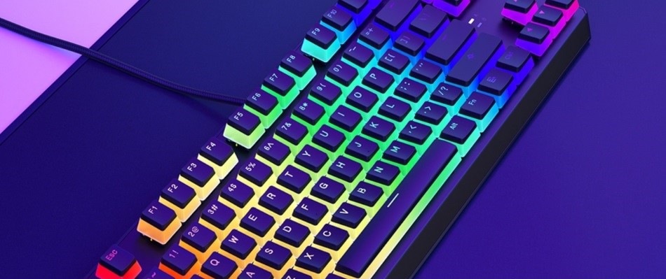 Klávesnice ENDORFY Thock TKL Wireless Red Pudding, US layout černá
