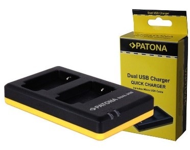 Nabíječka PATONA Dual Quick Canon LP-E17 USB