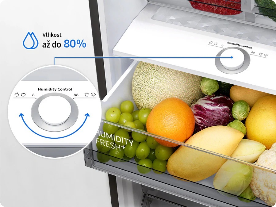 Chladnička Samsung RB38C600CB1/EF - PowerCool a PowerFreeze
