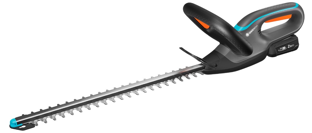 Nůžky na živý plot Gardena EasyCut 45/18V podporující snadné tvarování větví živých plotů a keřů
