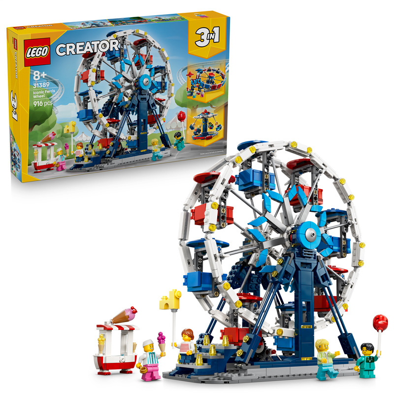 Stavebnice LEGO® Creator 3 v 1 31389 Kultovní ruské kolo