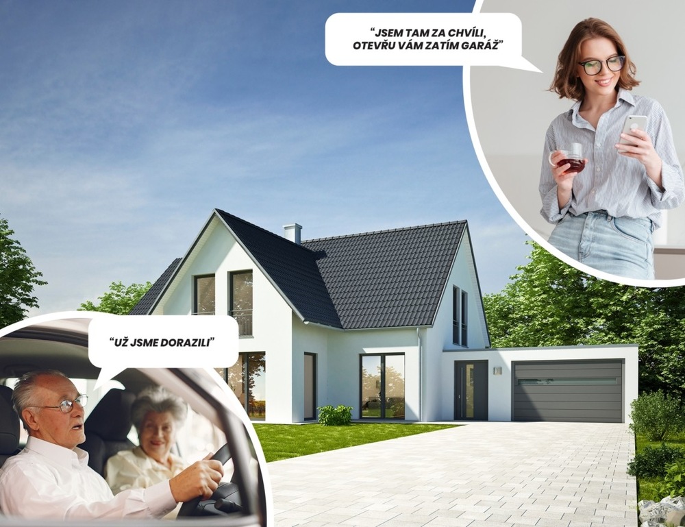 Modul IMMAX NEO LITE SMART Ovládání garážových vrat a automatických bran, WiFi Modul IMMAX NEO LITE SMART Ovládání garážových vrat a automatických bran, WiFi (07706L)