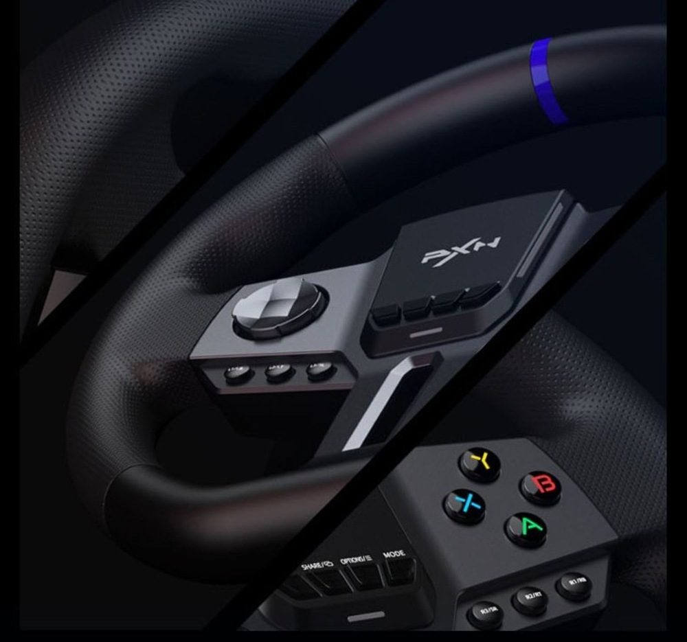 PXN V9 Gen2 Bundle má pogumovaný volant
