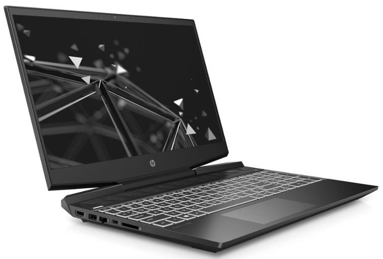 Notebook HP Pavilion Gaming 15-dk0601nc černý/bílý