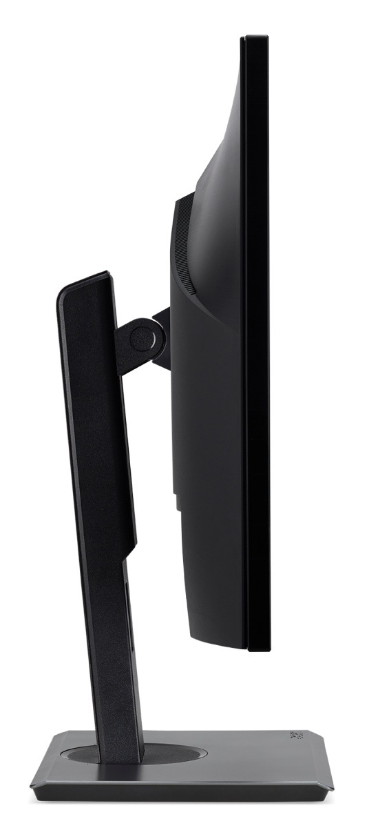 Detail monitoru Acer B277UGbmiqpruzx z boční strany
