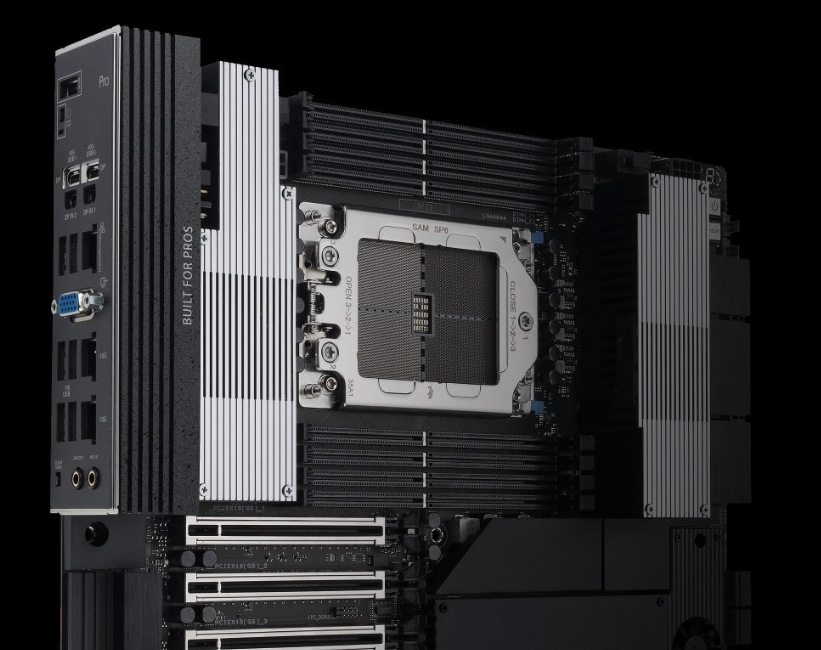 Základní deska Asus Pro WS WRX90E-SAGE SE černá Asus Pro WS WRX90E-SAGE SE podporuje až 96jádrové procesory AMD Ryzen