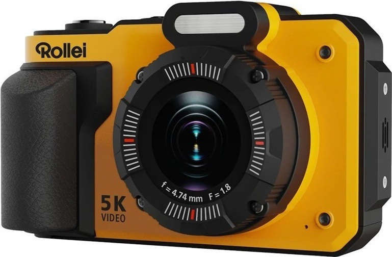 Kompaktní fotoaparát Rollei Sportsline 64 Pro, oranžová barva