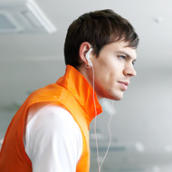 Sluchátka Sony MDR-AS210 bílá
