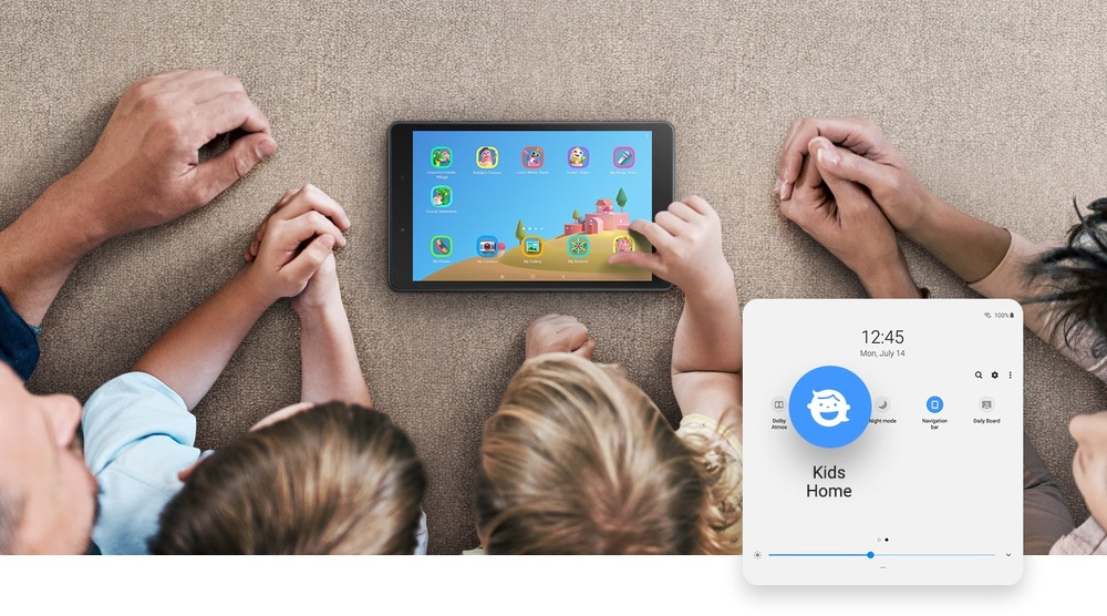 Dotykový tablet Samsung Galaxy Tab A 8.0 Wi-Fi černý