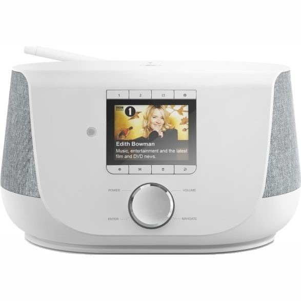 Internetový radiopřijímač s DAB+ Hama DIR3300SBT bílý