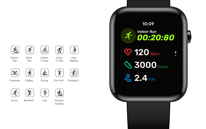 Chytré hodinky Mobvoi TicWatch GTH černé