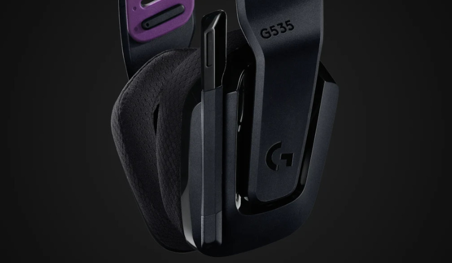 Headset Logitech Gaming G535 Lightspeed černý