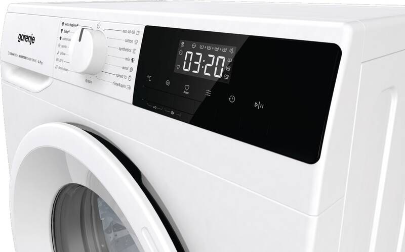 Pračka Gorenje WNHPI72SCS, SteamTech, Odložený start
