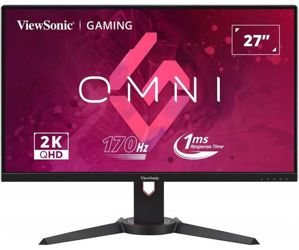 Herní monitor ViewSonic OMNI VX2780J-2K černý/stříbrný