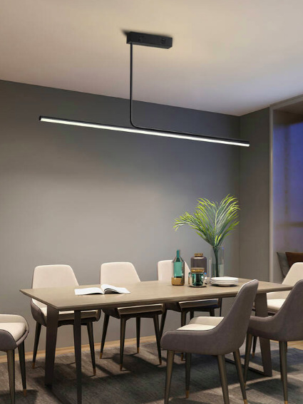 Závěsné svítidlo IMMAX NEO LITE ASTA SMART 125cm 28W podporou BEACON, Wi-Fi, TUYA - černé