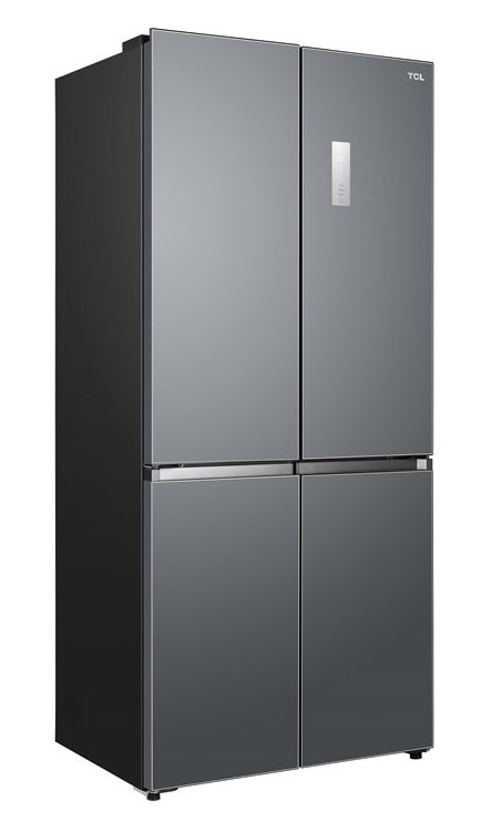 Americká lednice TCL RC456CXE0 nerez