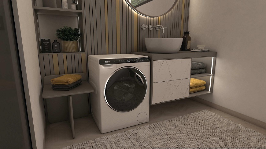 Pračka Haier HW50-BP12307U1-S bílá Pračka Haier HW50-BP12307U1-S bílá