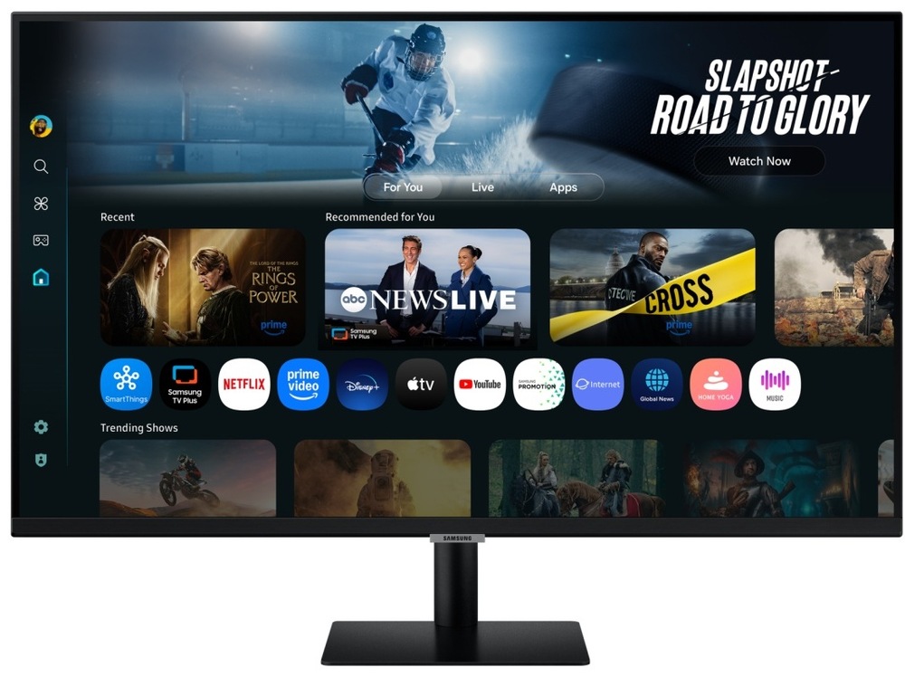 VA monitor Samsung Smart Monitor M, černá barva