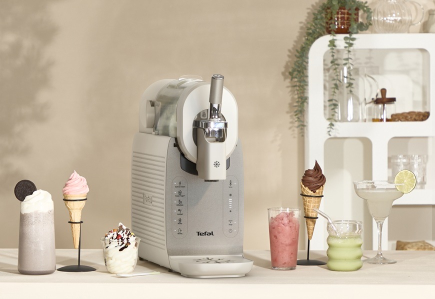 Zmrzlinovač Tefal IG803AE0 Freezi krémový