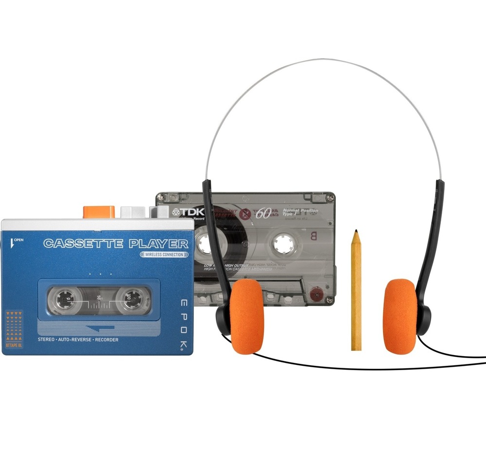 Walkman Bigben slouží k přehrávání hotových nahrávek