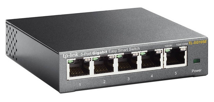 Switch TP-Link TL-SG105E šedý