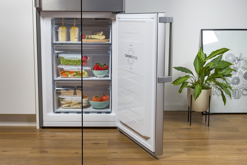 Chladnička komb. Gorenje NRC6204SXL4, ConvertActive
