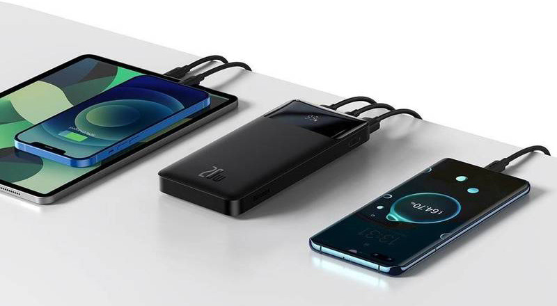 Powerbanka Baseus Bipow 10000mAh 15W černá Powerbanka Baseus Bipow 10000mAh 15W černá