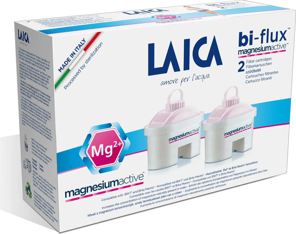 Filtr na vodu Laica Bi-flux magnesium G2M, 2 ks