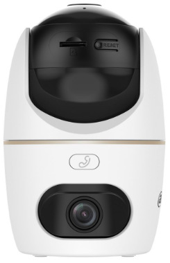 IP kamera Dahua H3D-3F, vnitřní, Wi-Fi, 3 + 3 Mpix, objektiv 3,6mm, IR až 30m - bílá