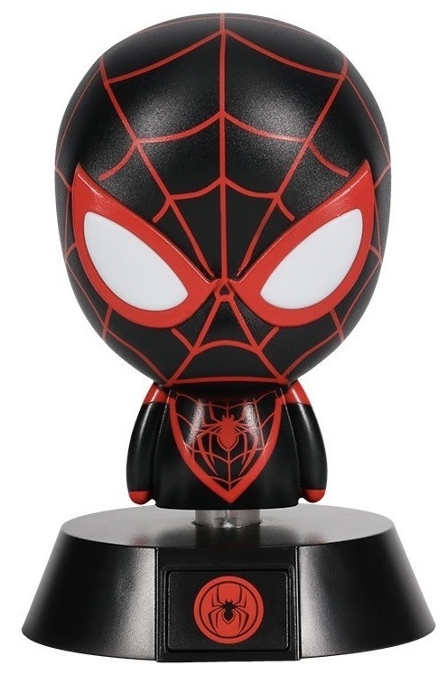 Dekorativní LED Paladone Icon Light Miles Morales černé/červené