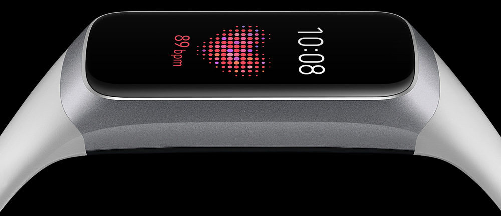 Fitness náramek Samsung Galaxy Fit stříbrná