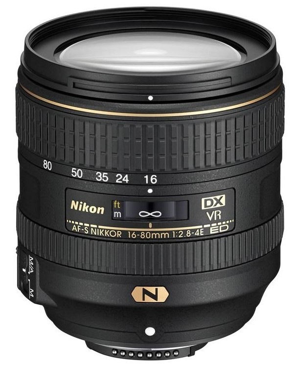 Objektiv Nikon 16-80 mm f/2.8-4E ED VR černý