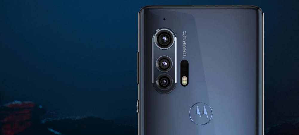 Mobilní telefon Motorola Edge Plus 5G šedý/modrý Motorola Edge Plus