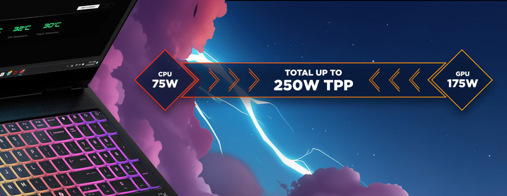 Notebook HP OMEN MAX 16-ah0001nc + Game Pass předplatné na 3 měsíce černý Notebook HP OMEN MAX 16-ah0001nc + Game Pass předplatné na 3 měsíce černý
