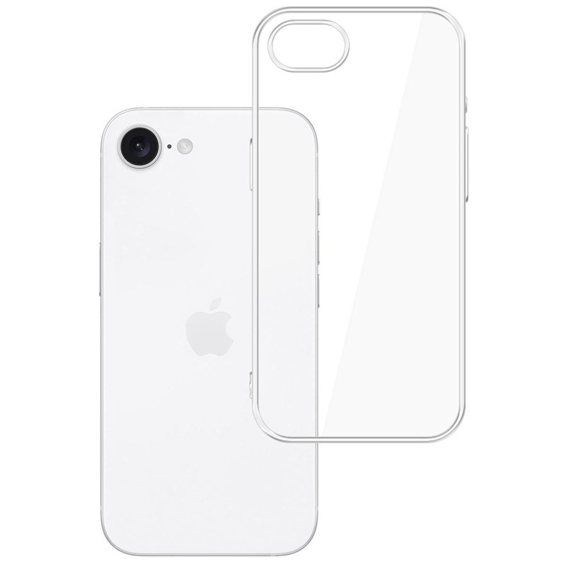 Kryt na mobil 3mk Clear Case na Apple iPhone 16e/17e průhledný
