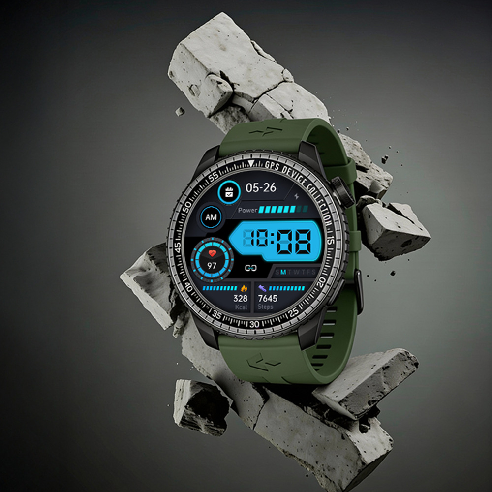 Chytré hodinky Garett Compass GPS – hodinky v akci s odolným designem a sportovním využitím 