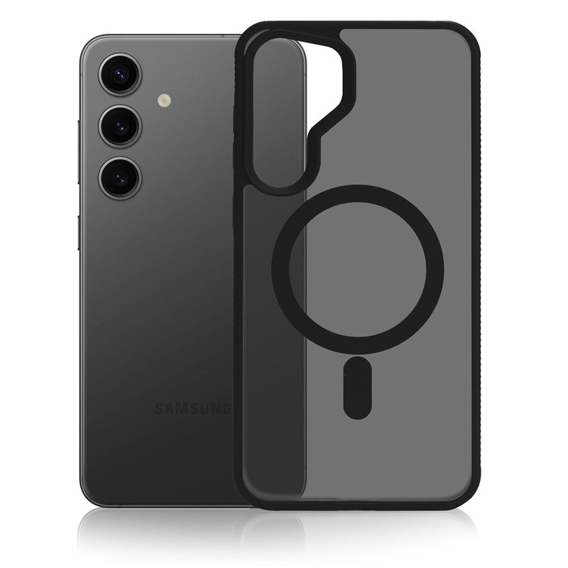 Kryt na mobil 3mk na Samsung Galaxy S25+ - Hardy Hazy MagCase, černá