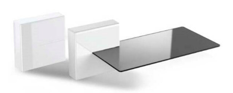 Police Meliconi Ghost Cube Shelf bílá