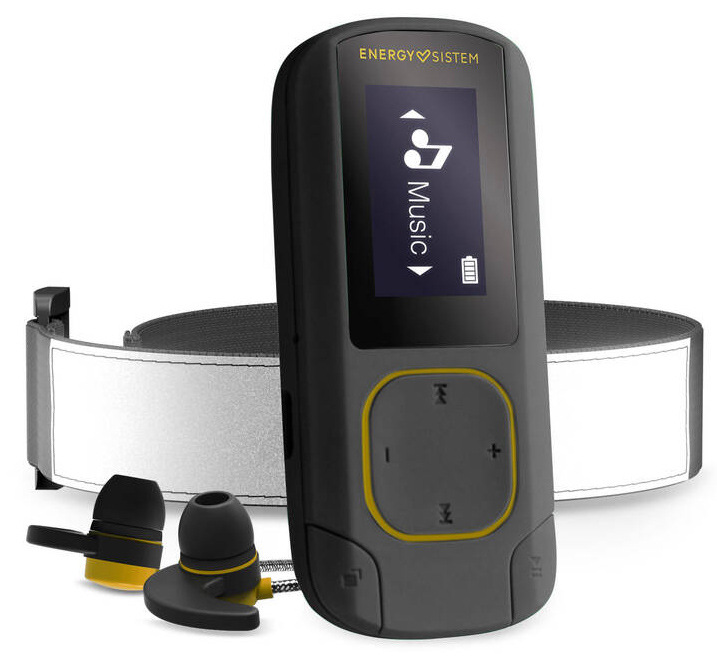 MP3 přehrávač Energy Sistem Clip Bluetooth Sport 16GB černý