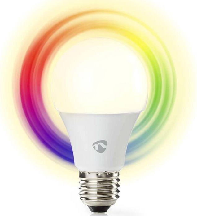 Chytrá žárovka Nedis SmartLife klisik, Wi-Fi, E27, 806 lm, 9 W, RGB / Teplá - studená bílá