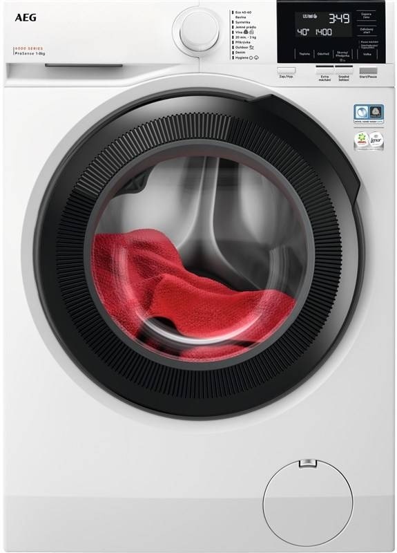Pračka AEG ProSense™ 6000 LFR61864BC bílá