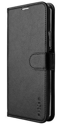 Pouzdro na mobil flipové FIXED Opus na Apple iPhone 15 Plus černé