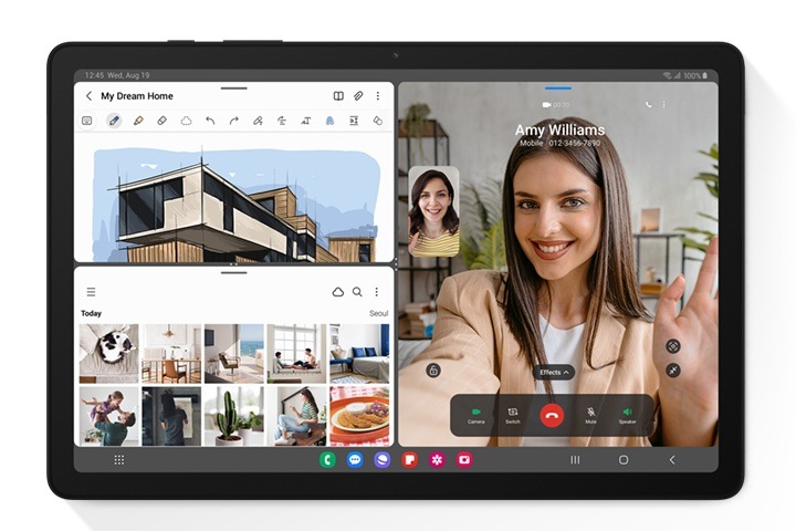 Dotykový tablet Samsung Galaxy Tab A9 4 GB / 64 GB stříbrný