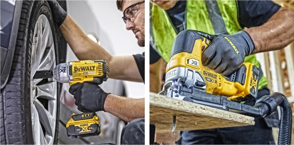 Set baterie a nabíječky Dewalt XR DCB1104P2