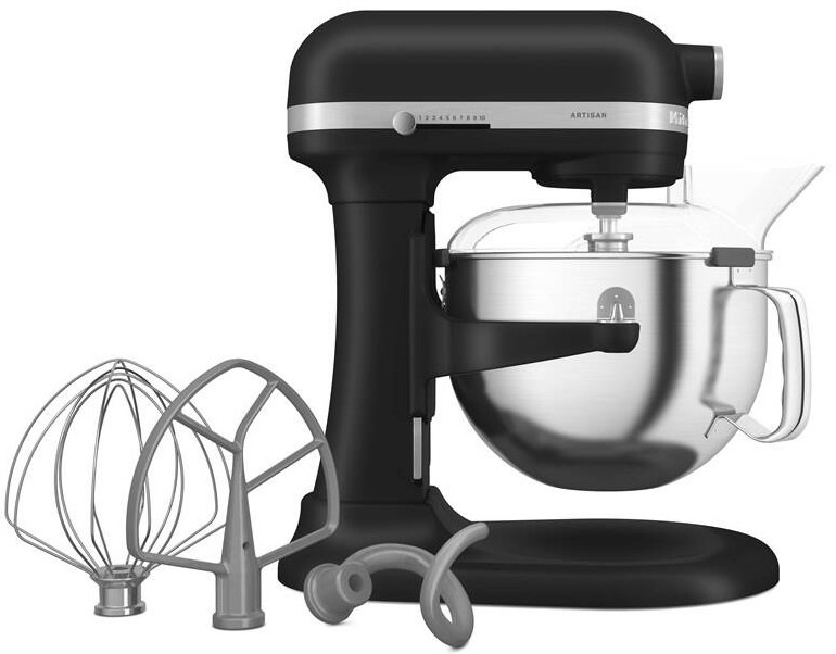 Kuchyňský robot KitchenAid Artisan 5KSM60SPXEBM černý Kuchyňský robot KitchenAid Artisan 5KSM60SPXEBM černý