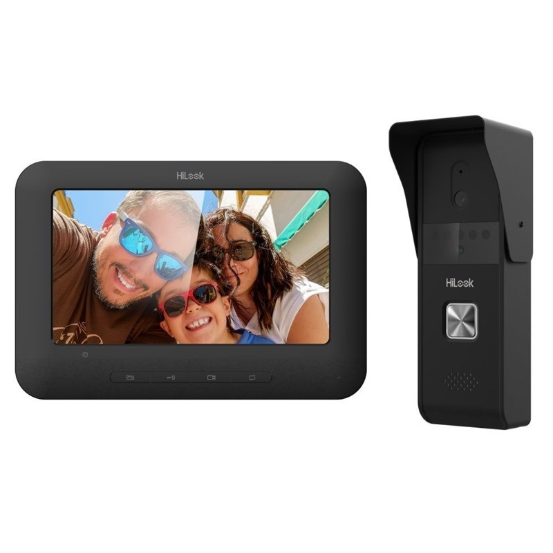 Dveřní videotelefon HiLook Powered by HIKVISION VI-K13P černý